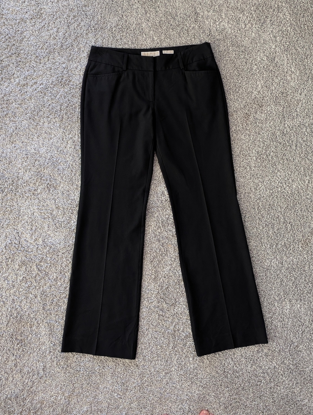Michael Kors Black Gramercy Fit Women's Dress Pants - Picture 2 of 6